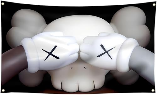 Divertida bandera para pared, 3 x 5 pies, para dormitorio, sala de estar, bar, universidad, decoración con 4 ojales de latón