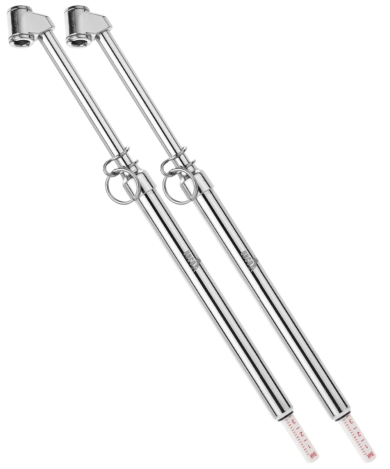 UNCO Dual Head Tire Pressure Gauge - 2 Pack, 10-150PSI, Car Tire Gauge