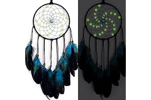 Luminous Dream Catchers: Shielding Sweet Slumbers
