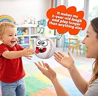 Vista 4 de Move2Play, Hilariously Interactive Toy with Music & Sound Effects for Boy & Girl Ball for Toddler & Baby 6, 12, 18+ Months 1, 2, 3+ Year Old