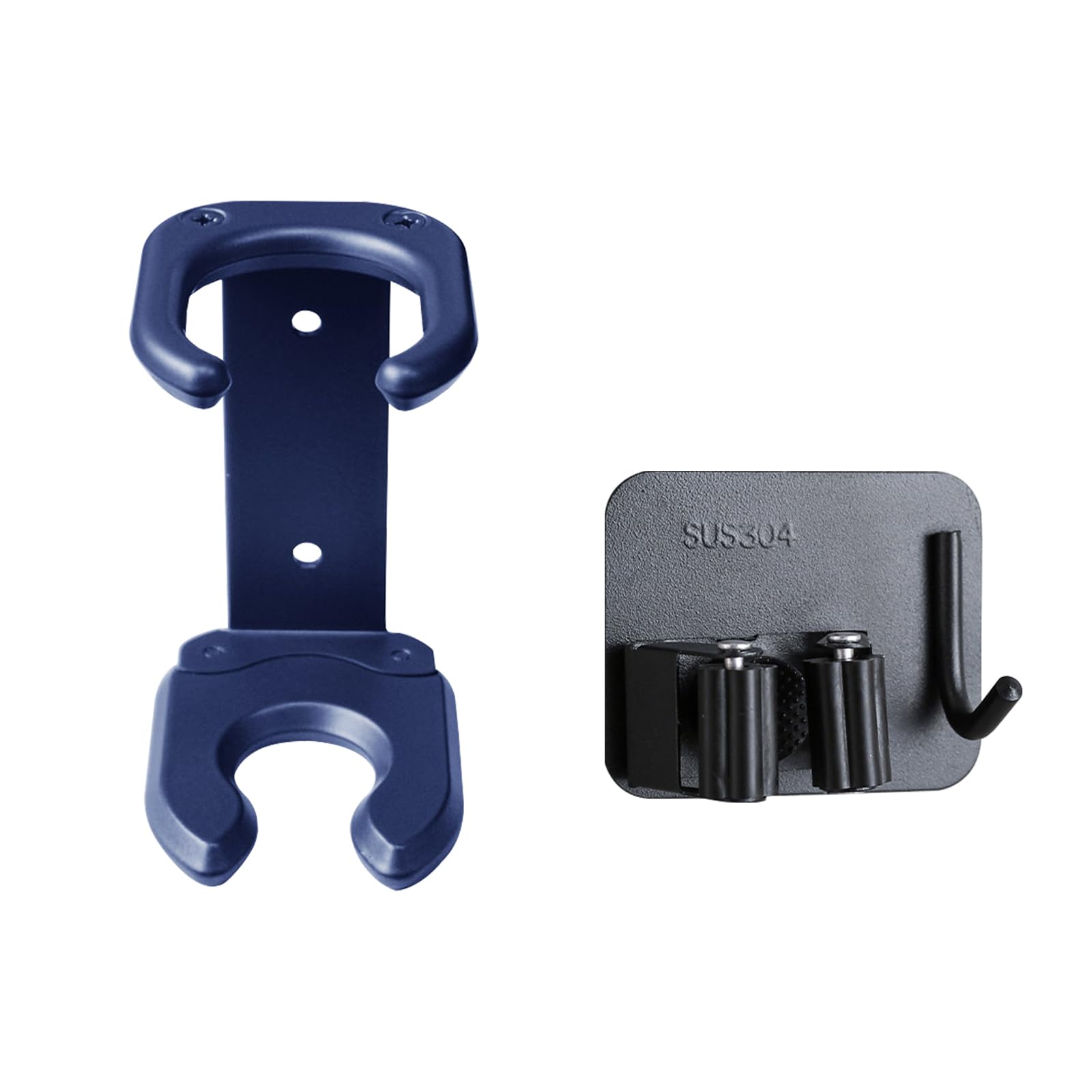Supporto per Piastra per Capelli da Parete, Supporto per Organizer in Metallo di Alluminio Resistente alle Alte Temperature, Porta asciugacapelli