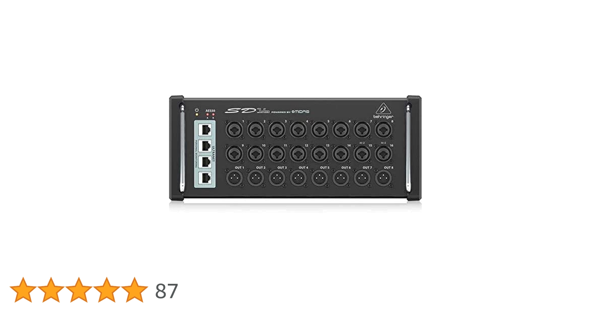 Amazon.co.jp: Behringer ステージボックス 16 in/8out AES50接続 X32