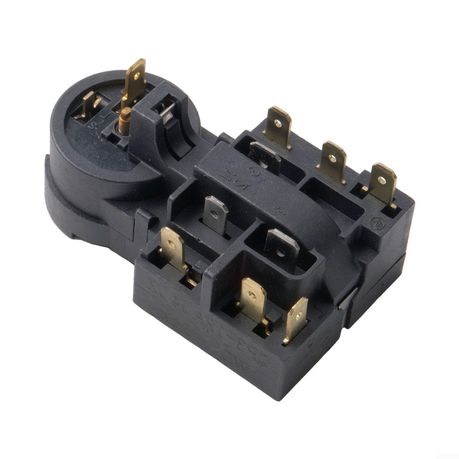 QP3-12A Relè Avvio Frigorifero, Compressore Overload Protector, Plastica e Metallo Starter Componente (1PCS)