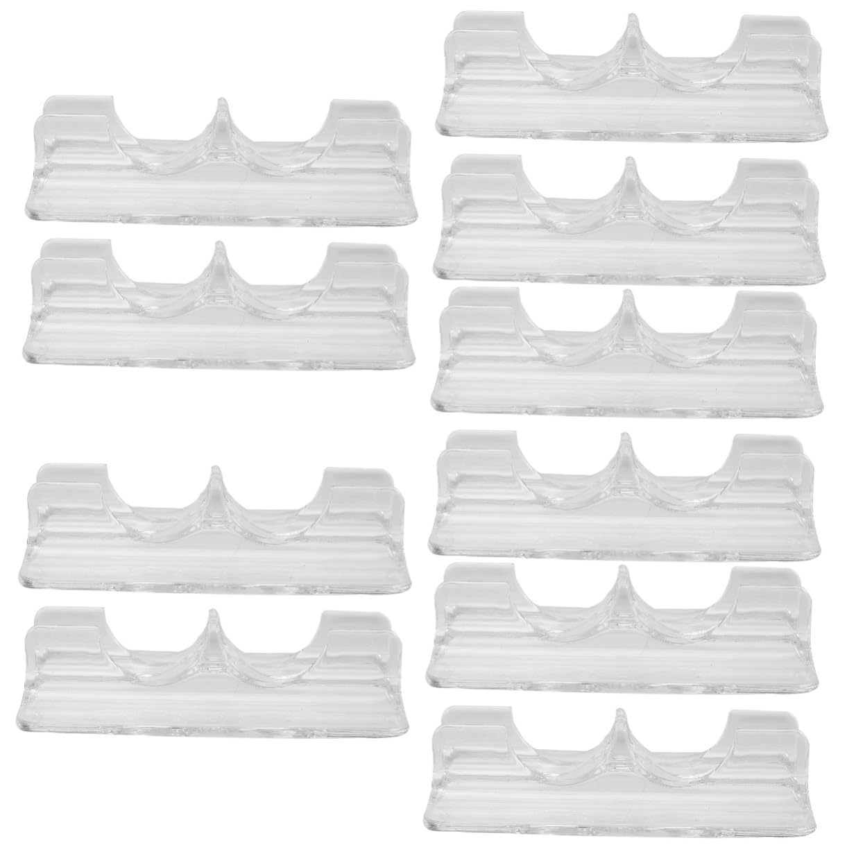 NOLITOY 10 Unidades Soporte para Patines de Hielo Acrílico Transparente