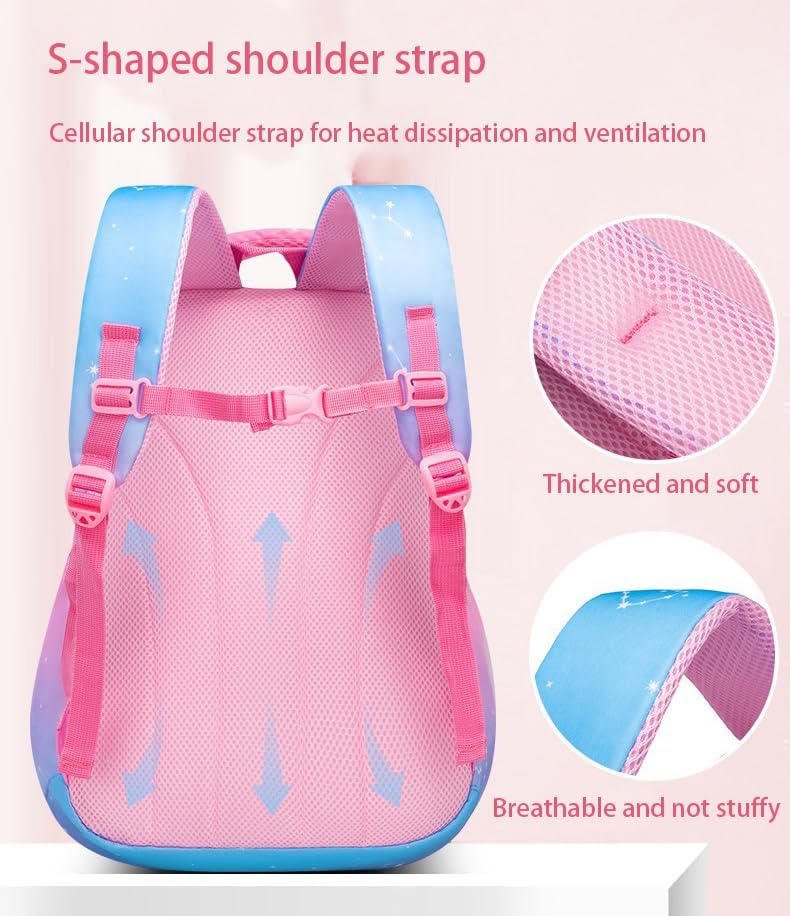 Miniatura 2 de Mochila escolar para niños, para niñas, bolsa para computadora portátil, bolsa de libros para estudiantes, adolescentes, niños, mochilas casuales de