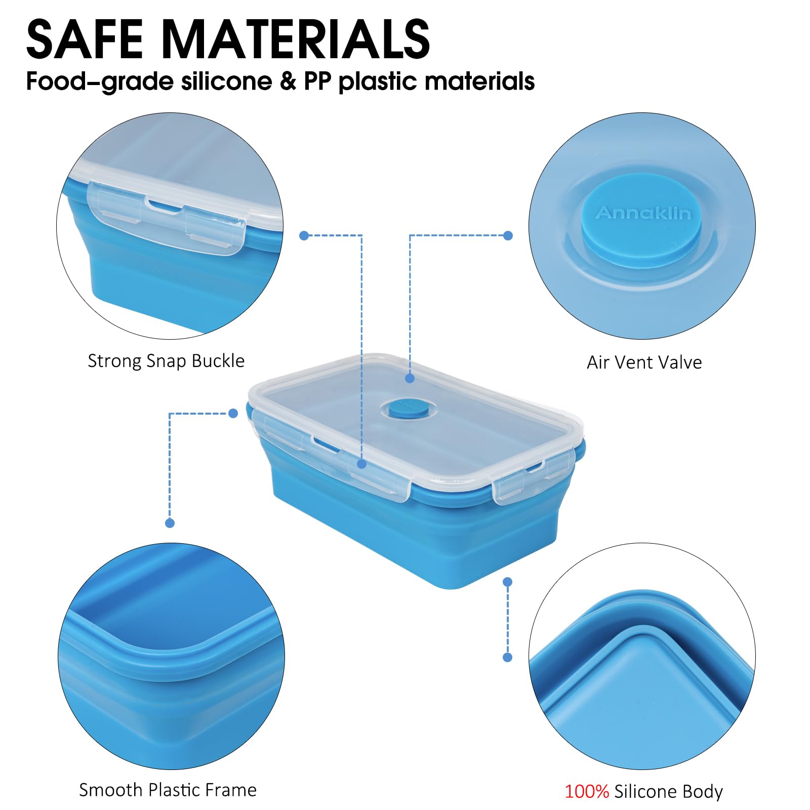 Molde de bloque de hielo para baño de hielo, enfriador de tina fría, paquete de 8 para hielo de 20 libras, molde de silicona apilable extragrande plegable para hielo grande, bloque gigante, apto para