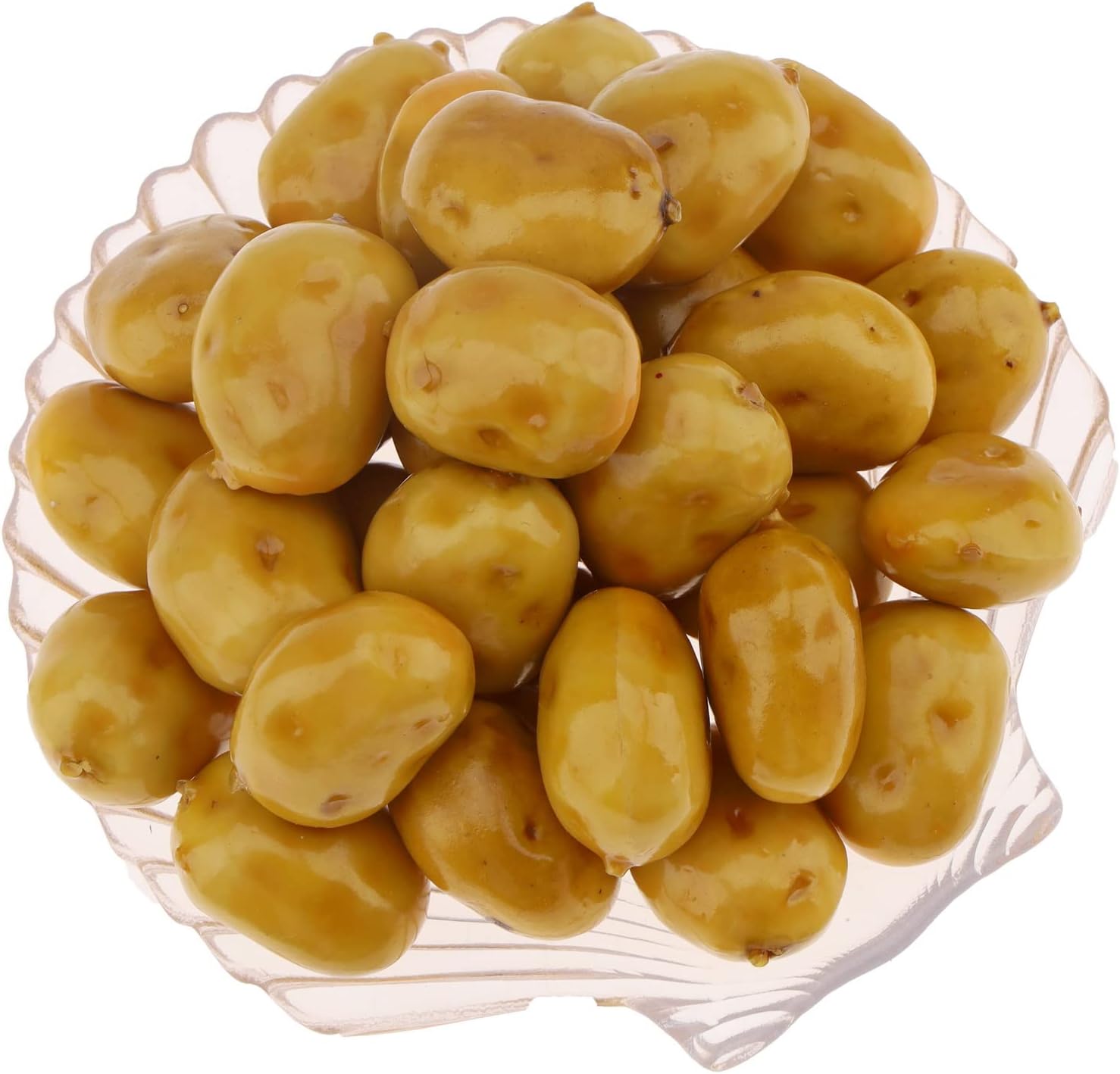 Woration 30pcs Fake Mini Vegetable Simulation Artificial Potatoes Decoration for Kitchen Home Fall Harvest Farmhouse Decor Party Festival Display Wreath Garland