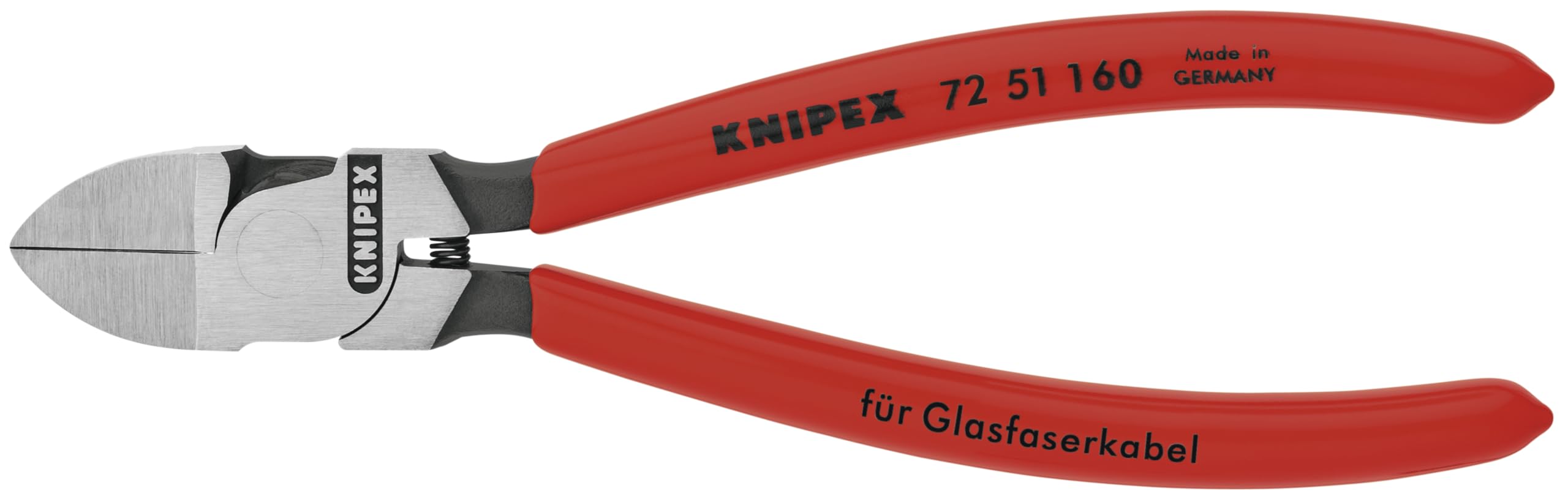 KNIPEX 72 51 160 Diagonal Cutters For Fiber Optics