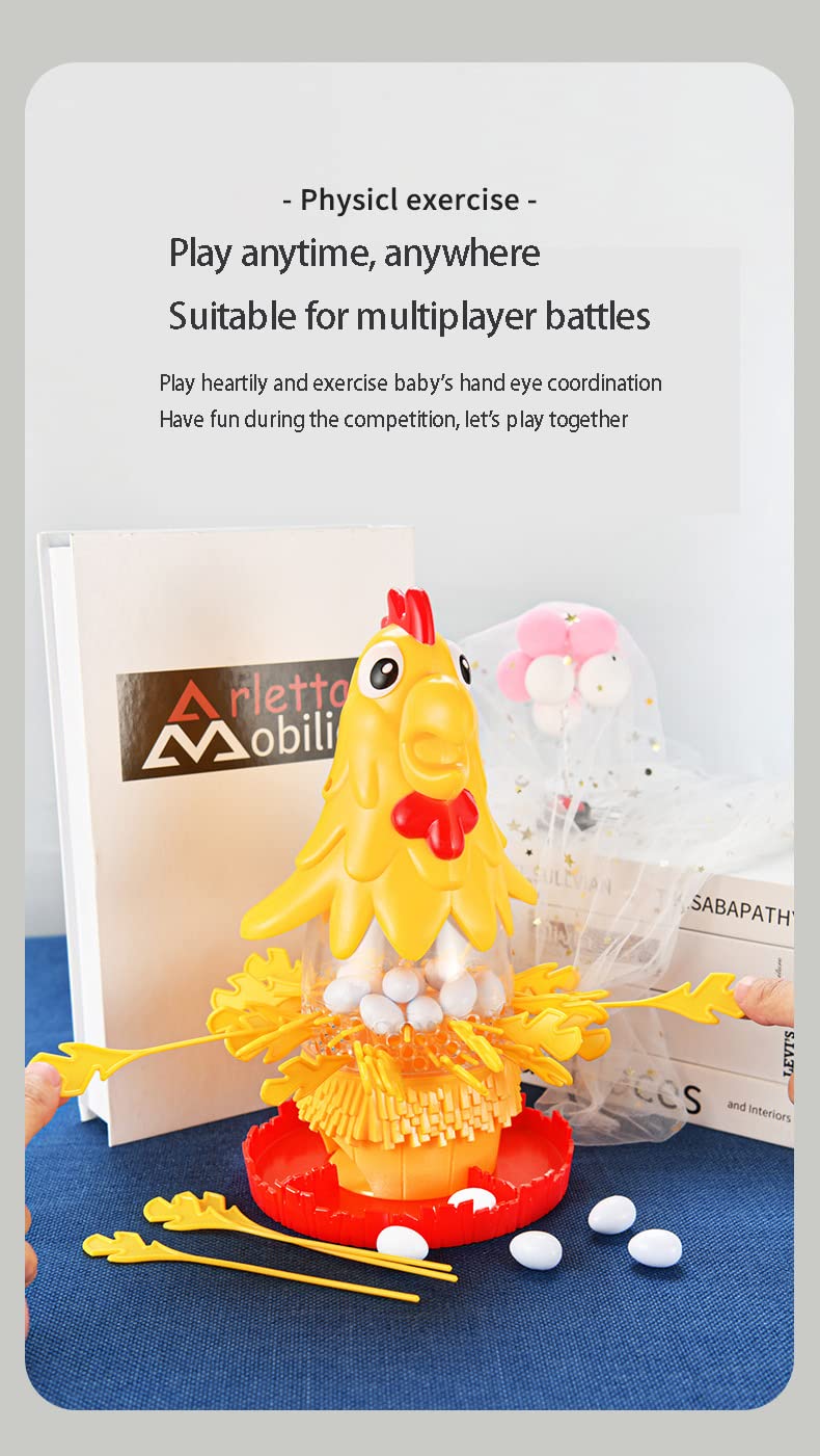 Amazon | ZZPXMY雌鳥の産卵摘み取りゲームスティック卓上ゲーム