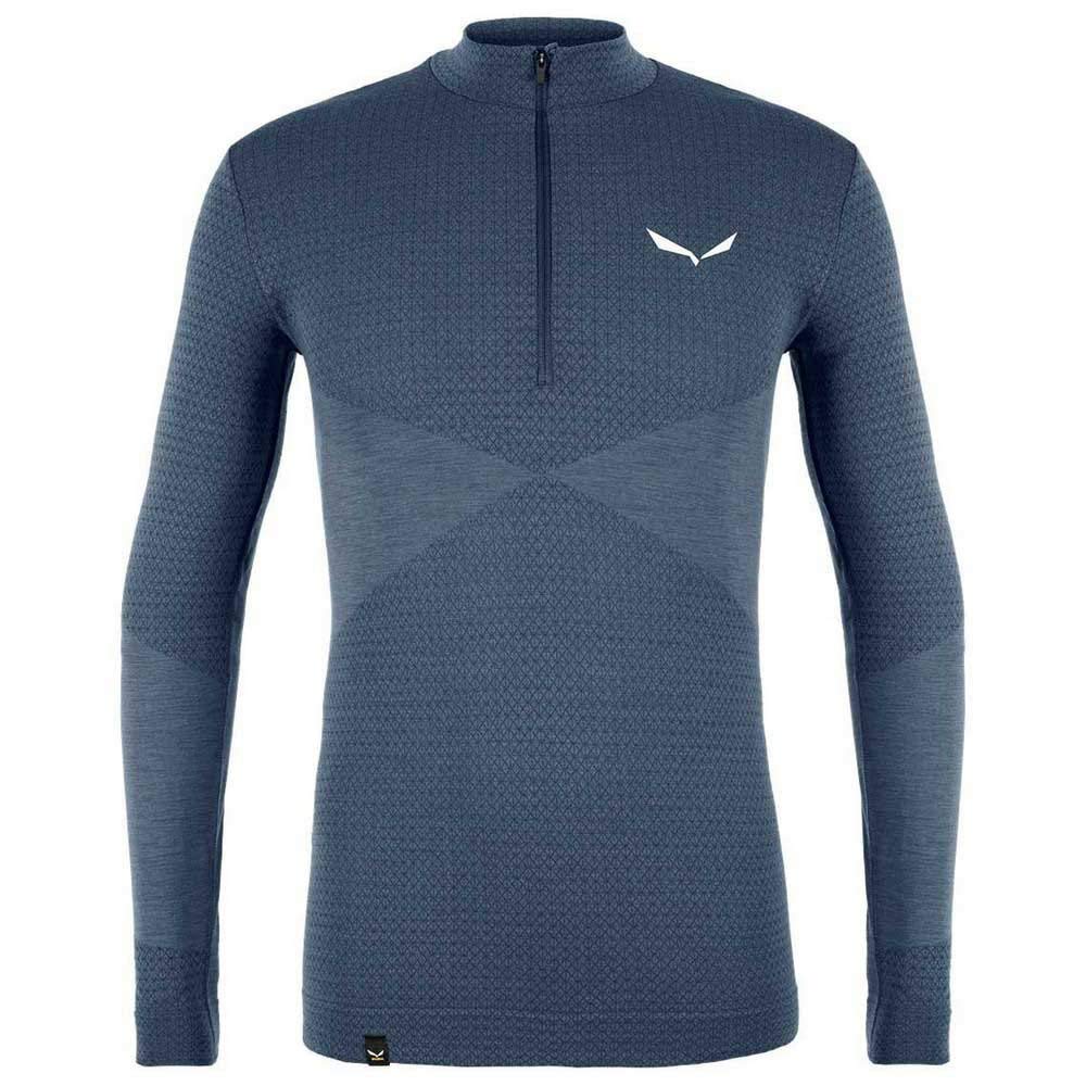 Salewa Koszulka męski M Zebru Responsive 1/2 Zip Tee