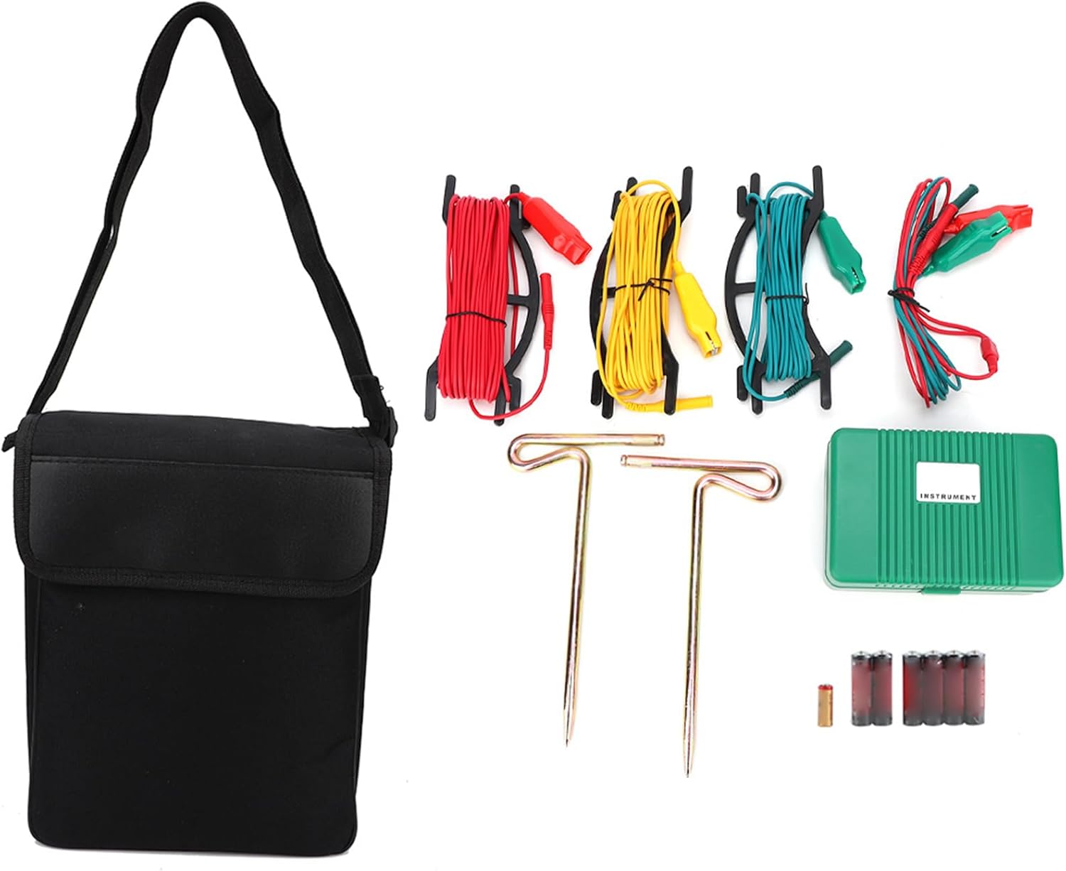 DY4100 Digital Display Earth Ground Tester Megohmmeter with LCD Screen and Bag (DY4100 Digital Display)