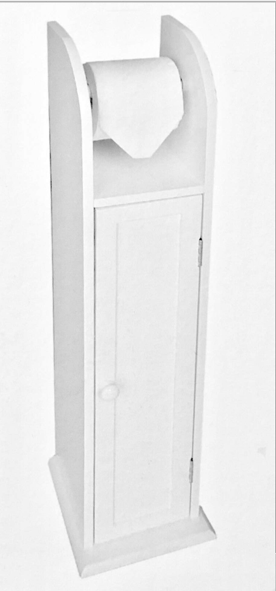 Multibrand New Toilet Roll free standing Holder & storage bathroom Cabinet