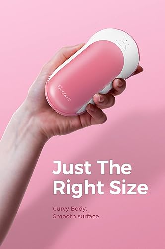 Miniatura 4 de OCOOPA Calentadores de manos recargables, calentador de manos eléctrico de 10000 mAh, calentador de manos de 15 horas, cargador portátil,