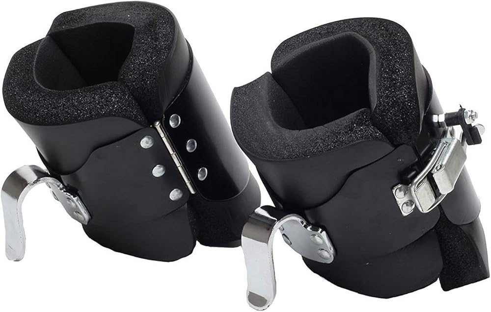 UPQRSG Bottes D'Inversion par Gravité, Bottes D'Inversion À Fixer Fermement, Entraînement À la Santé, À la Croissance Osseuse, À la Circulation Sanguine, Au Soulagement de la Compression par Gravité
