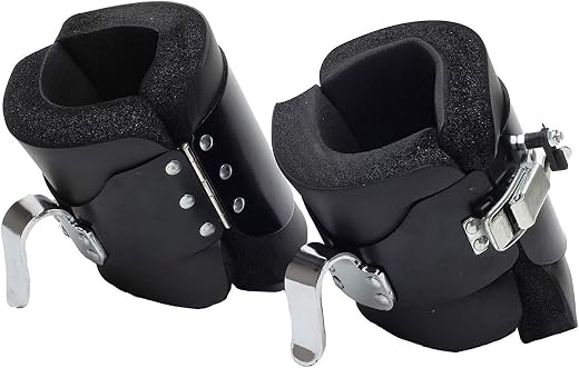 Sutekus Anti Gravity Inversion Boots - for Ab Crunch, Abdominal Sit Up, Hooks Bar Therapy, Core Gym Fitness Exerciser