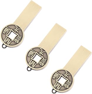 Generic 9 Peças De Moeda De Cobre Concha De Disco U USB Drive Pen Drive Estojo USB Moedas Da Sorte Concha De Bastão De Memória USB Disco Flash Acessórios De Disco USB Capa De Disco USB