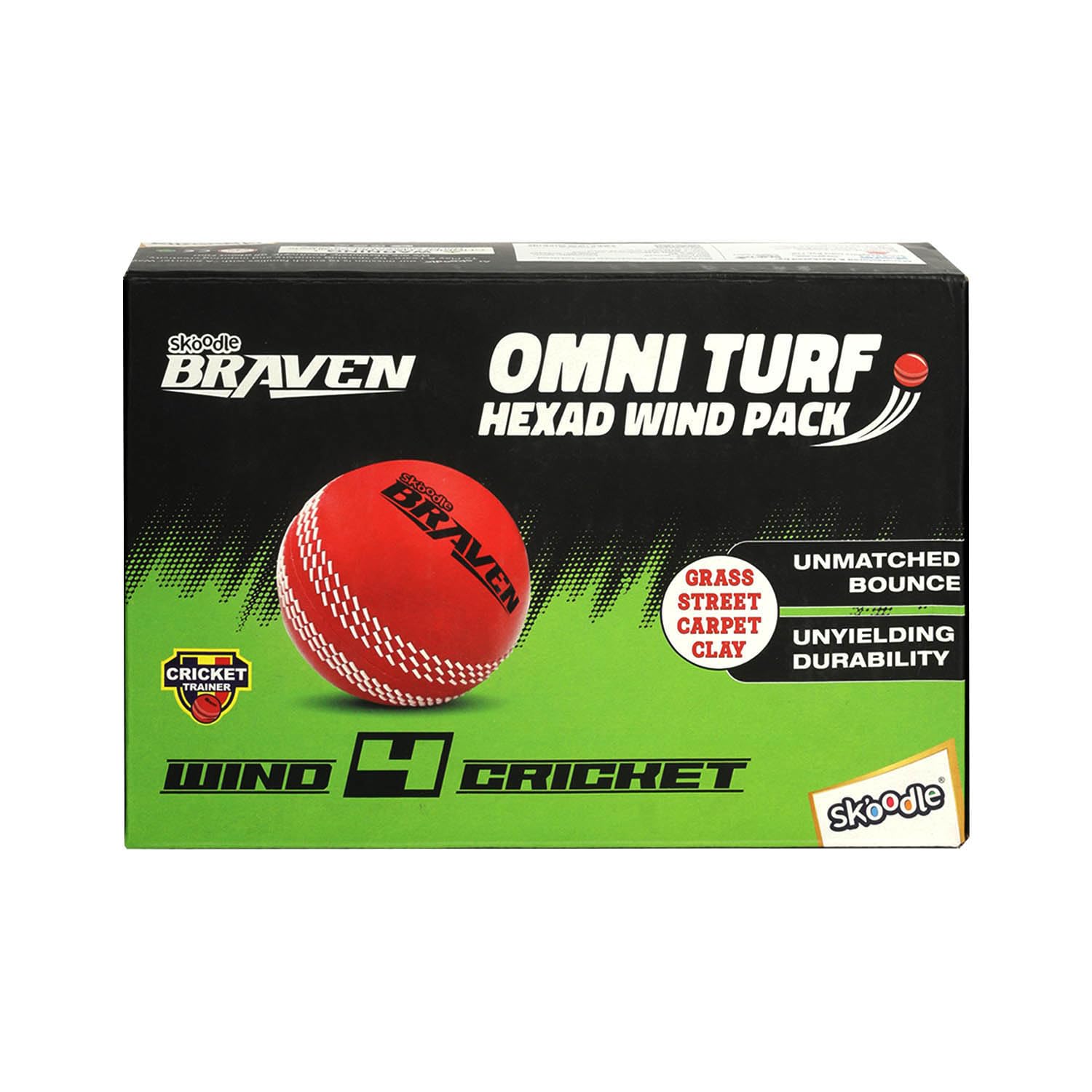 SKOODLE Braven WIND4CRICKET Ball for Cricket Tournament Hard & Tuf Ball |Street Match Cricket Ball for Lawn Cricket|Soft Cricket Balls|(Set of 6) (2 Colors X 3 Each) (B0CX16JLDP) Amazon Price History, Amazon Price Tracker