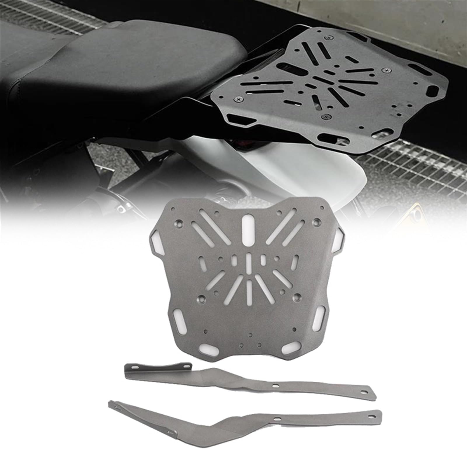 Luggage Support Tail Racks Kit Motorcycle Rear Shelf Case Holder Trunk Frame Plate Bracket For DUCATI Desert X 2022-2023
