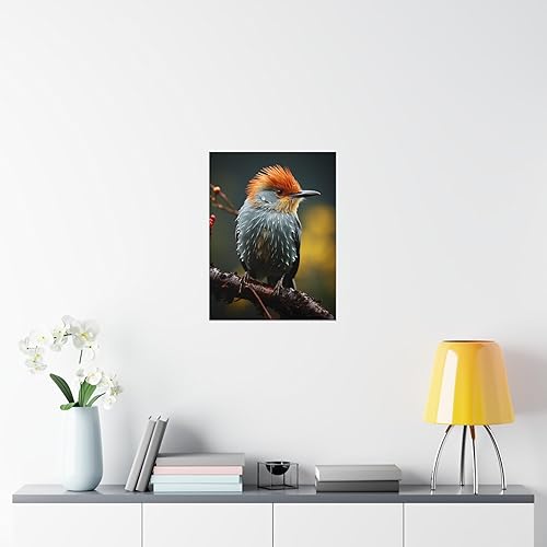 Miniatura 7 de CAPITUNEISKINEPA Cuckoo Bird Poster Gifts - Dorm Posters Large Poster 24" x 36"