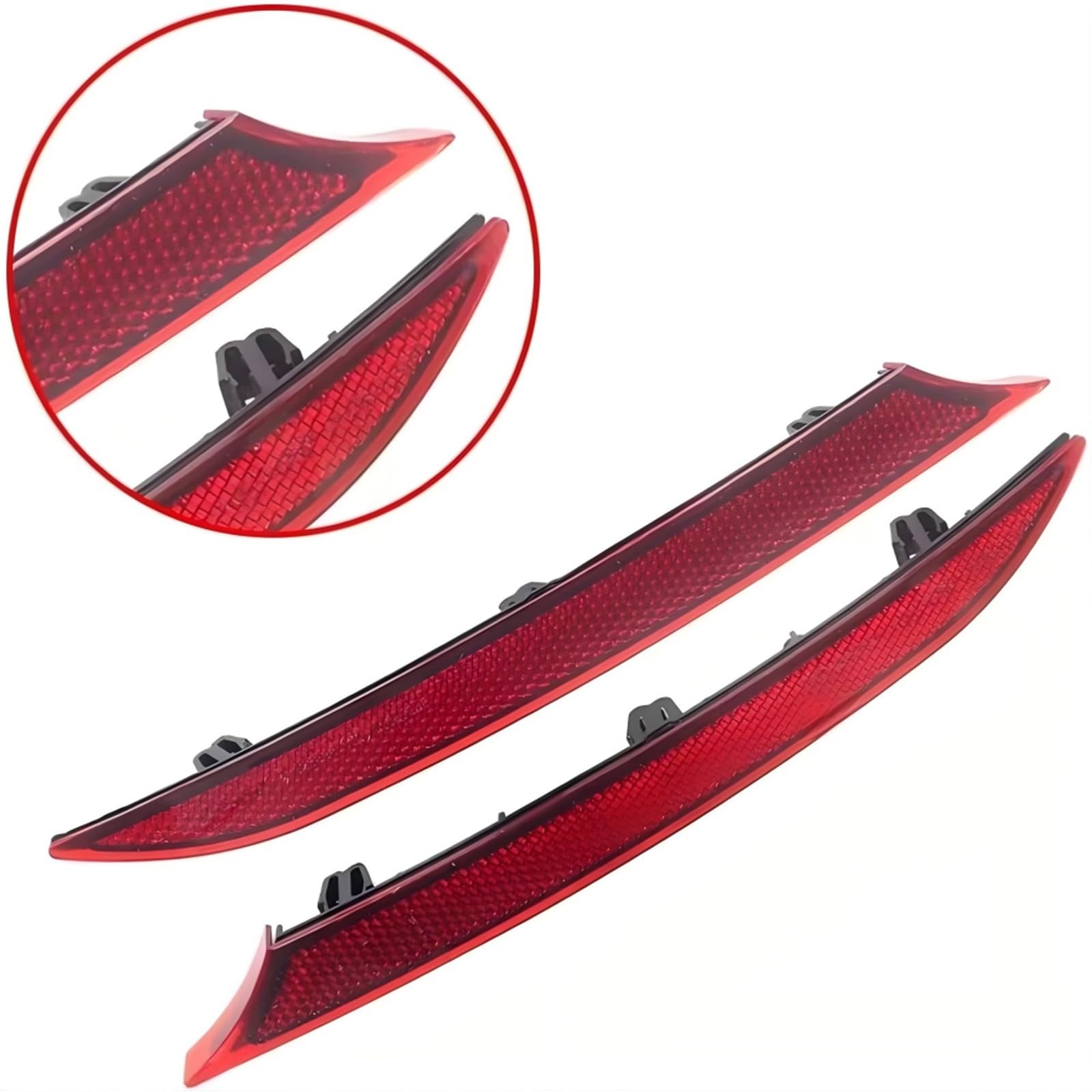 Compatible Con Para Sport Series 3 G20 320 325 330 340 2018-2021 Reflector De Parachoques Trasero Impermeable 63148074229 63148074230