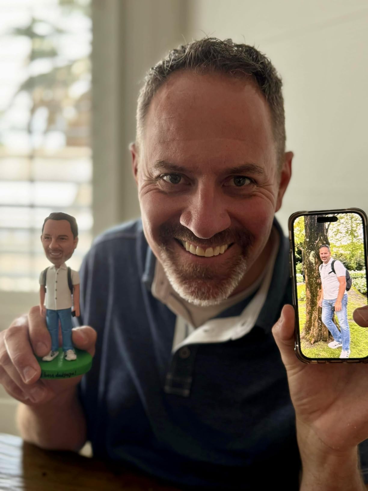 Custom Bobblehead - Personalized Bobblehead, Unique Handmade Bobbleheads Figurine, 100% Handmade Polymer Clay Figure for Friends, Couples, Family, Classmates, and Colleagues