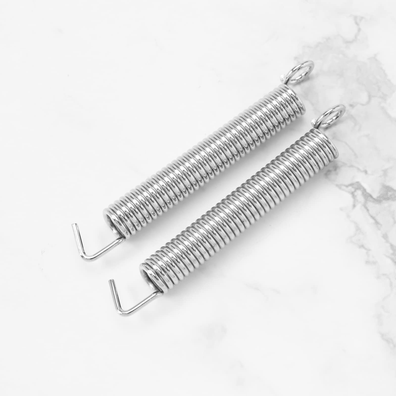 Lot de 6 ressorts de vibrato silencieux pour guitare électrique Floyd Rose ST/Stratocaster Argenté