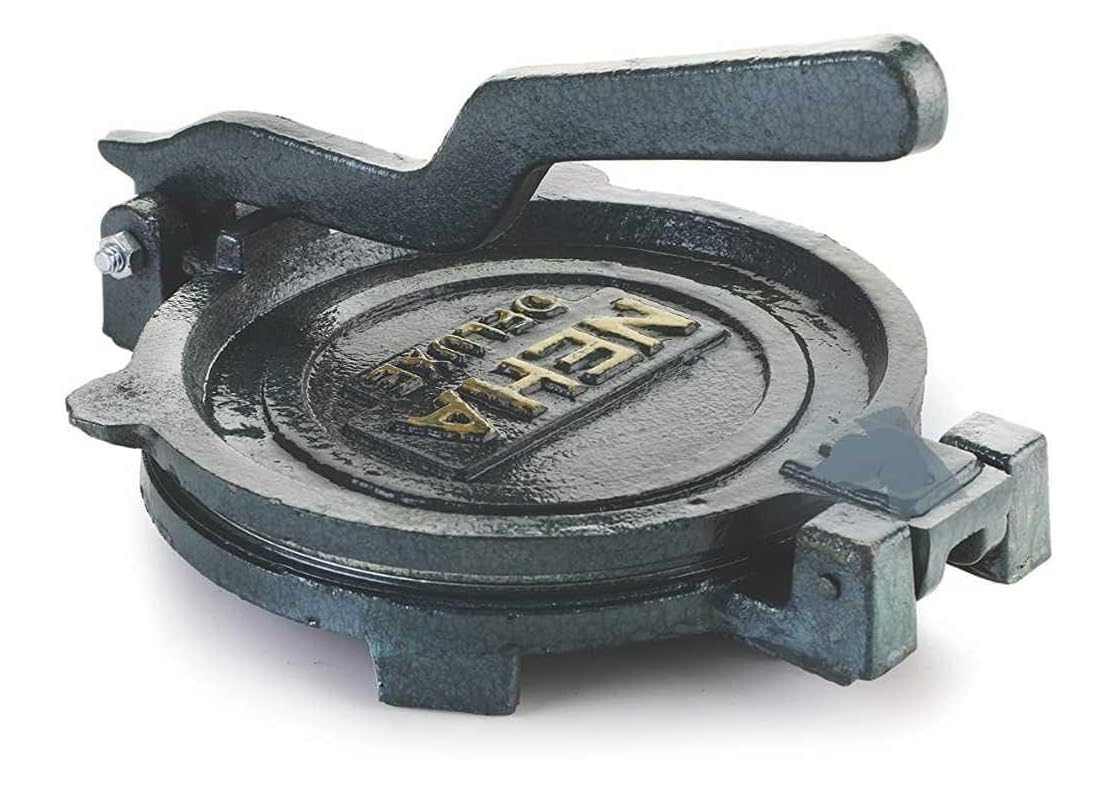 Press Chapati Maker Roti Maker Khakhra Maker Machine Heavy Quality Iron - MANUAL CHAPATI MAKER Size - 7.25 Inches