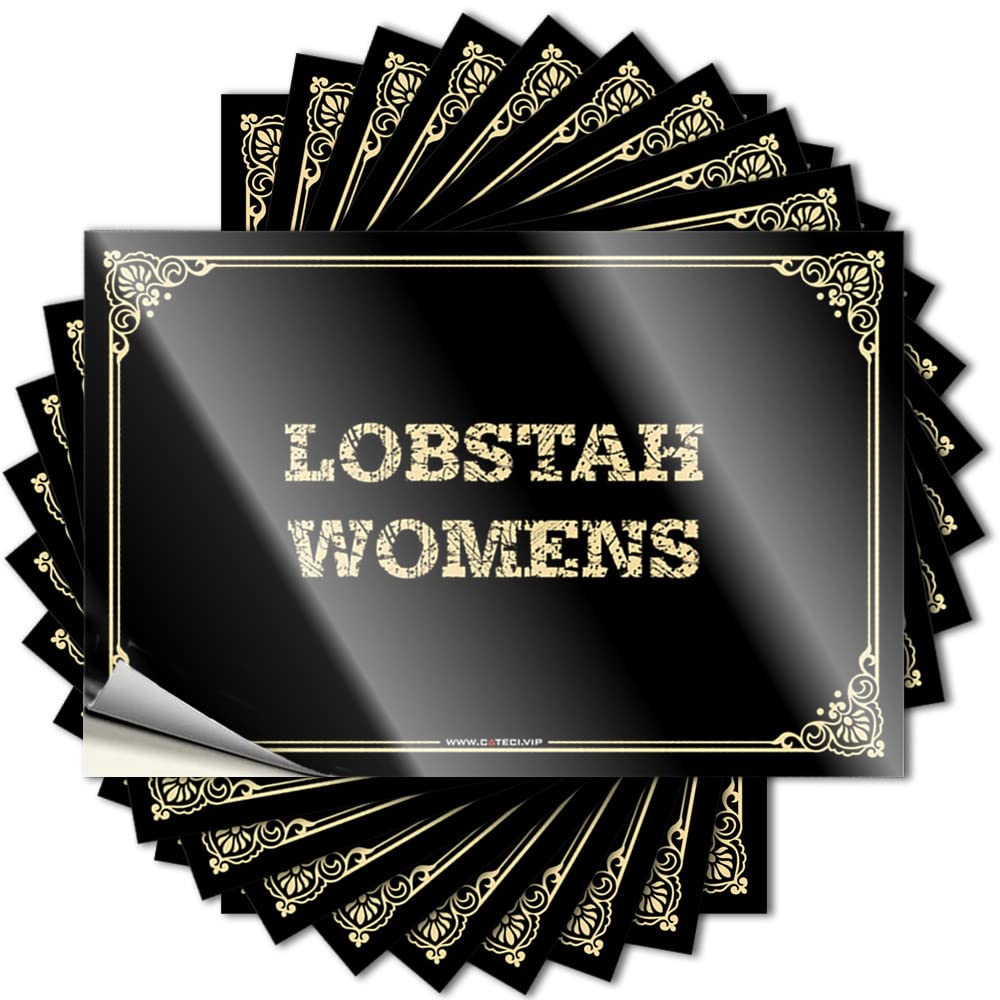 Lettering Sticker Lake Waterproof Vinyl Sticker | Lobstah Womens Southern Tumbler for Teen DIY Projects(8X12CM)
