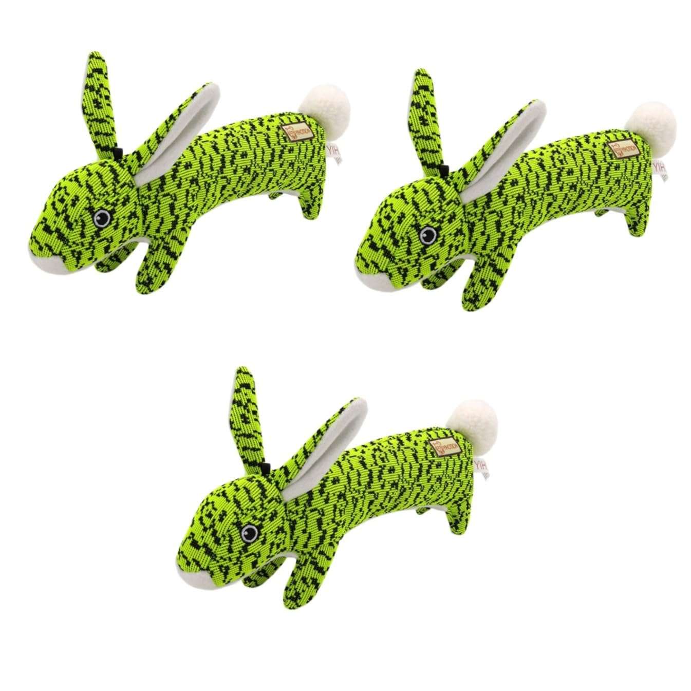 BESPORTBLE 3 Piezas Juguete para Masticar Mascotas Dog Toys Hueso de Juguete Juguetes para Mascotas Juguete con Sonido para Mascotas Juguete para Mascotas Resistente a mordeduras
