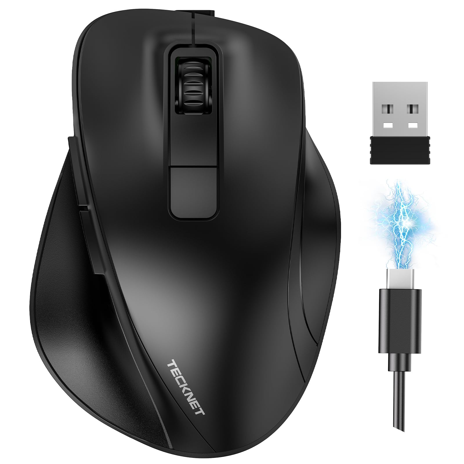 Amazon.com: TECKNET Wireless Mouse, Bluetooth Mouse (BT5.0/3.0