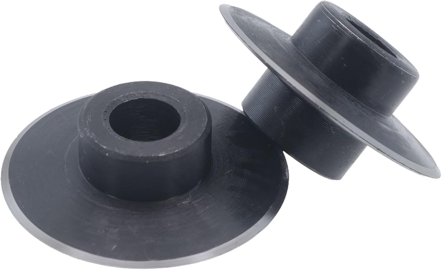 Metal Wheels for Tube Pipe Cutter Replacement – 2-Pack Steel Cutting Blade, 1.54x 0.35x 0.75inch, Compatible with Electric Pipe Cutting Machines for Precise, Smooth Cuts
