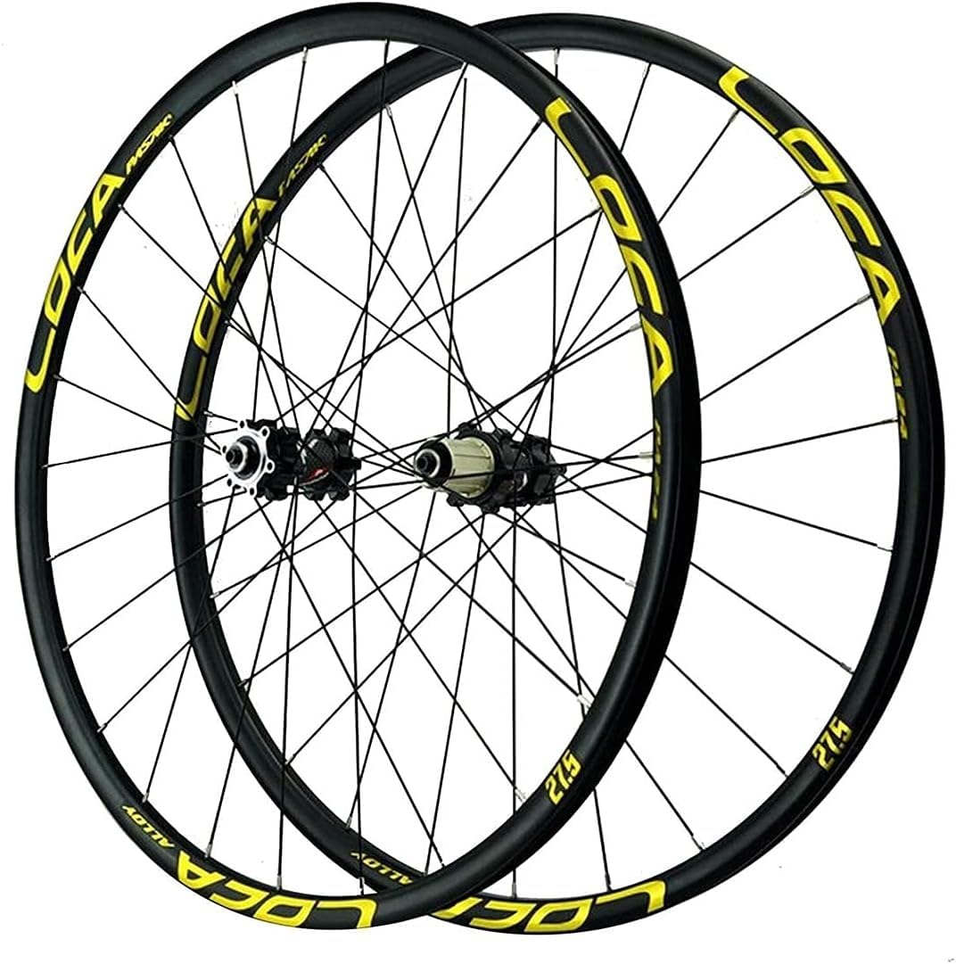 Roues de vélo de montagne 27.5" ELzEy idéales pour explorer les sentiers de forêt le week-end