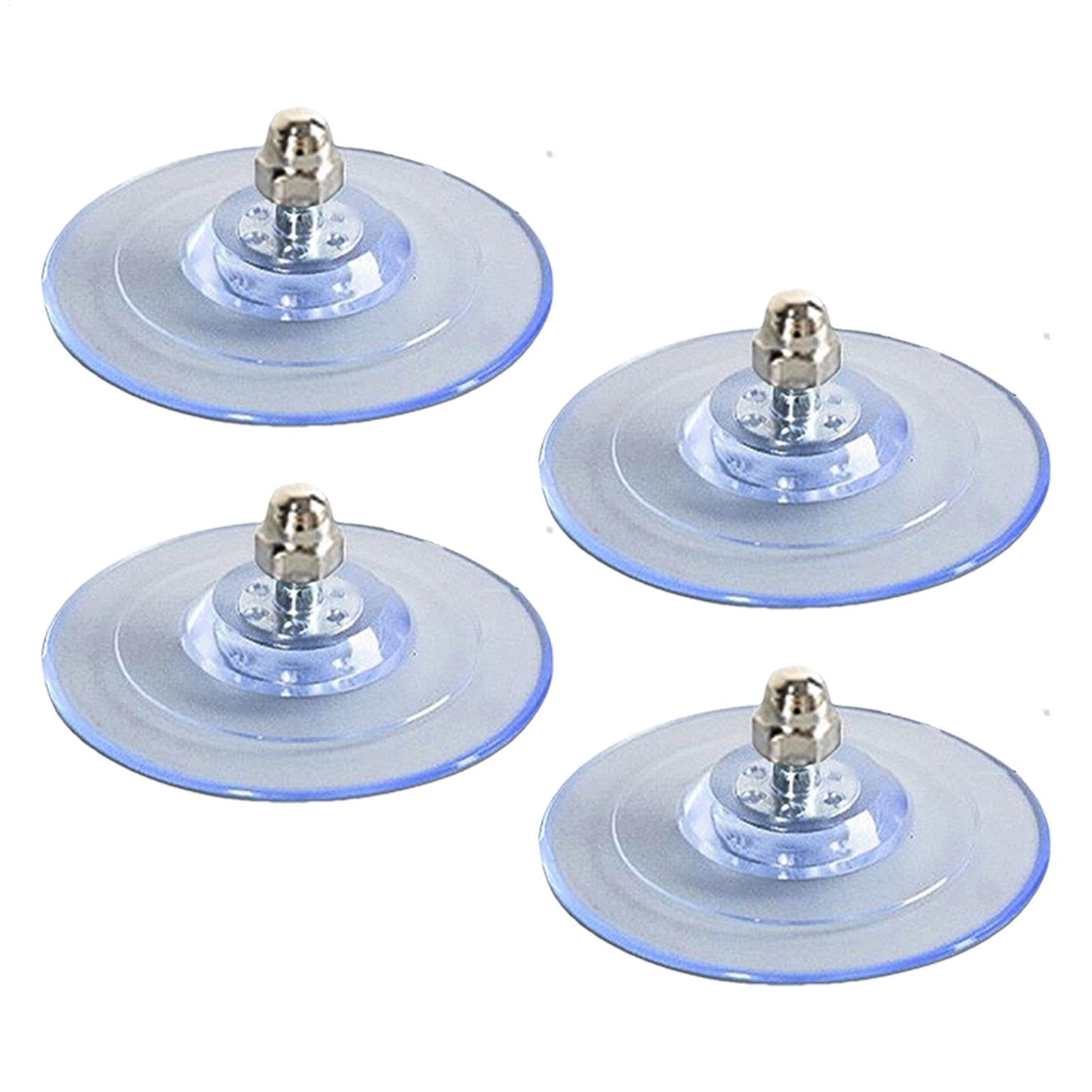 Heavy Duty Suction Cups - Suction Cups For Cat Window Hammock | Replacement Suction Cups For Cat Window Seat | Glass Suckers For Cat Bed | PVC Cat Perch Screw Suction Cups, Maximum Weight 20 Kg