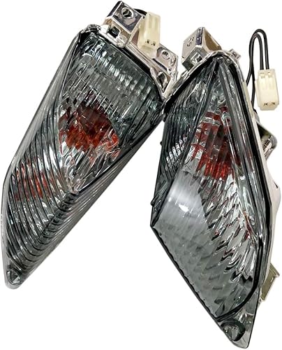 ZXMT Motorcycle Rear Turn Signal Indicator Light Compatible with Suzuki GSXR 1000 K9 2009 2010 2011 2012 2013 2014 2015 2016,GSXR 600 GSXR 750 K11 2011-2019,Smoked Lenses(1 Pair)