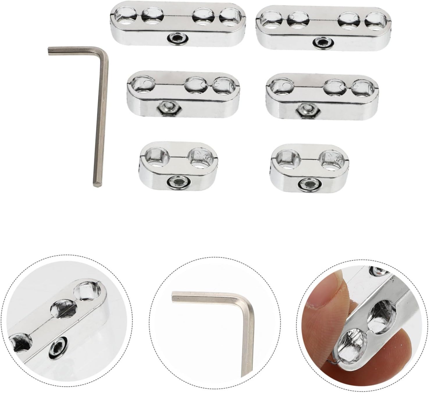 Gatuida Bs Material Spark Plug Wire Loom Easy to Adjust for Engine Wire Management
