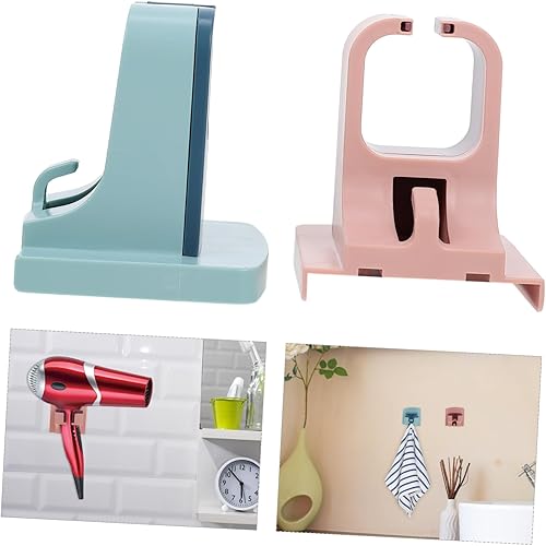 Miniatura 2 de Soporte para secador de pelo, soporte para escoba, organizador de secador de pelo, almacenamiento para secador de pelo, estante para secador de