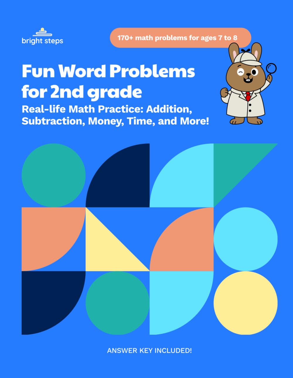 Fun Word Problems for 2nd Grade: Real-life Math Practice: Addition, Subtraction, Money, Time, and More!