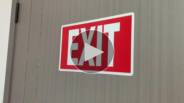 Amazon.com: EXIT Sign - Glow In The Dark Photoluminescent