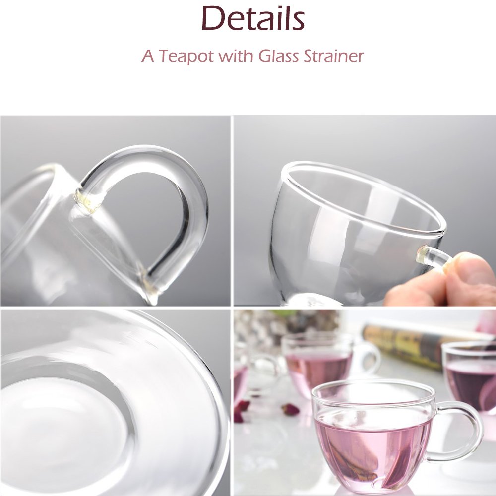 Stile Classico Vetro Servizi da Tè Teiere e Caraffe per Caffè