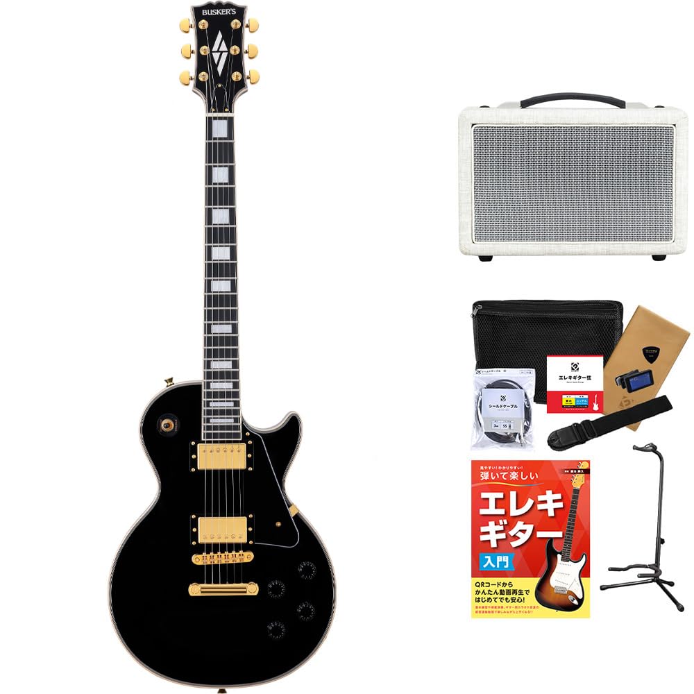 Amazon | BUSKER'S BLC-500 BLK エレキギター初心者12点セット レス