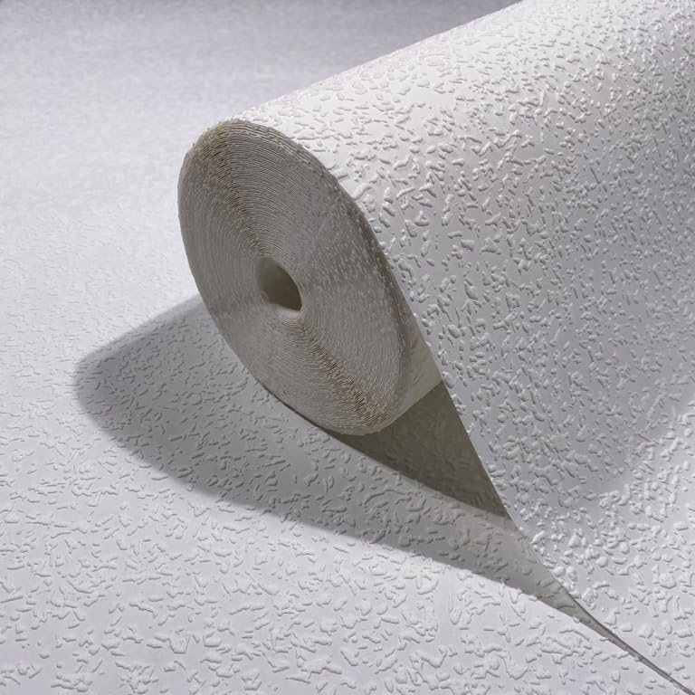 marburg Struktur-Vlies Tapete Raufaser-Optik 20m Rolle Leicht Klebbar & Restlos Wieder Abziehbar Überstreichbar Made in Germany