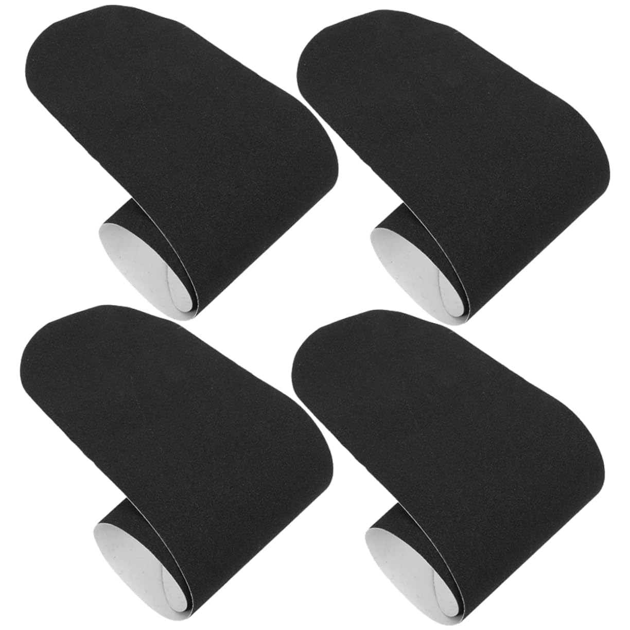 ibasenice 3 Ensembles Bande Antidérapante Skateboard Professionnelle Abrasives Résistantes Et Durables Pour Accessoires De Skateboard 4 Pièces * 3