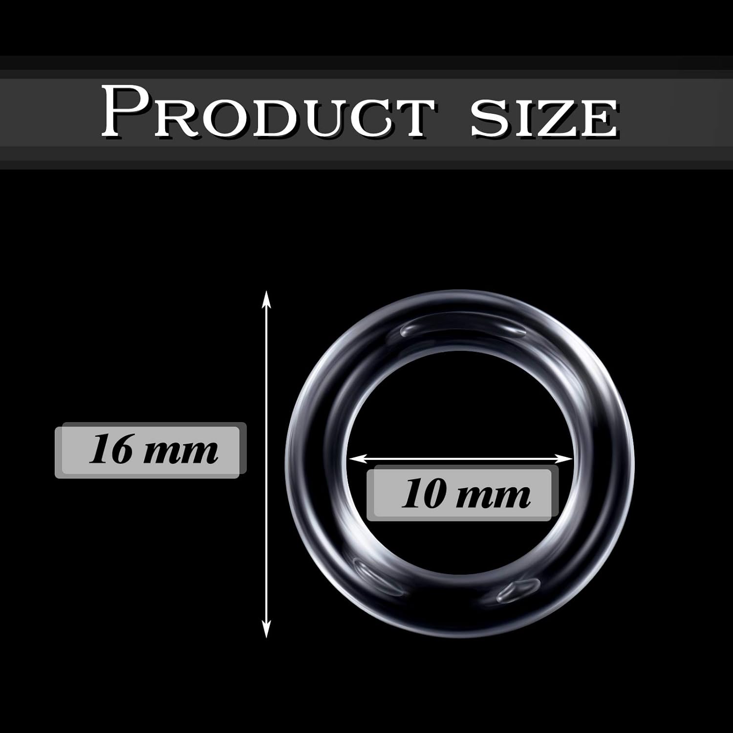 100 Pieces Roman Blind Curtain Rings, ORings Plastic Rings for Roman