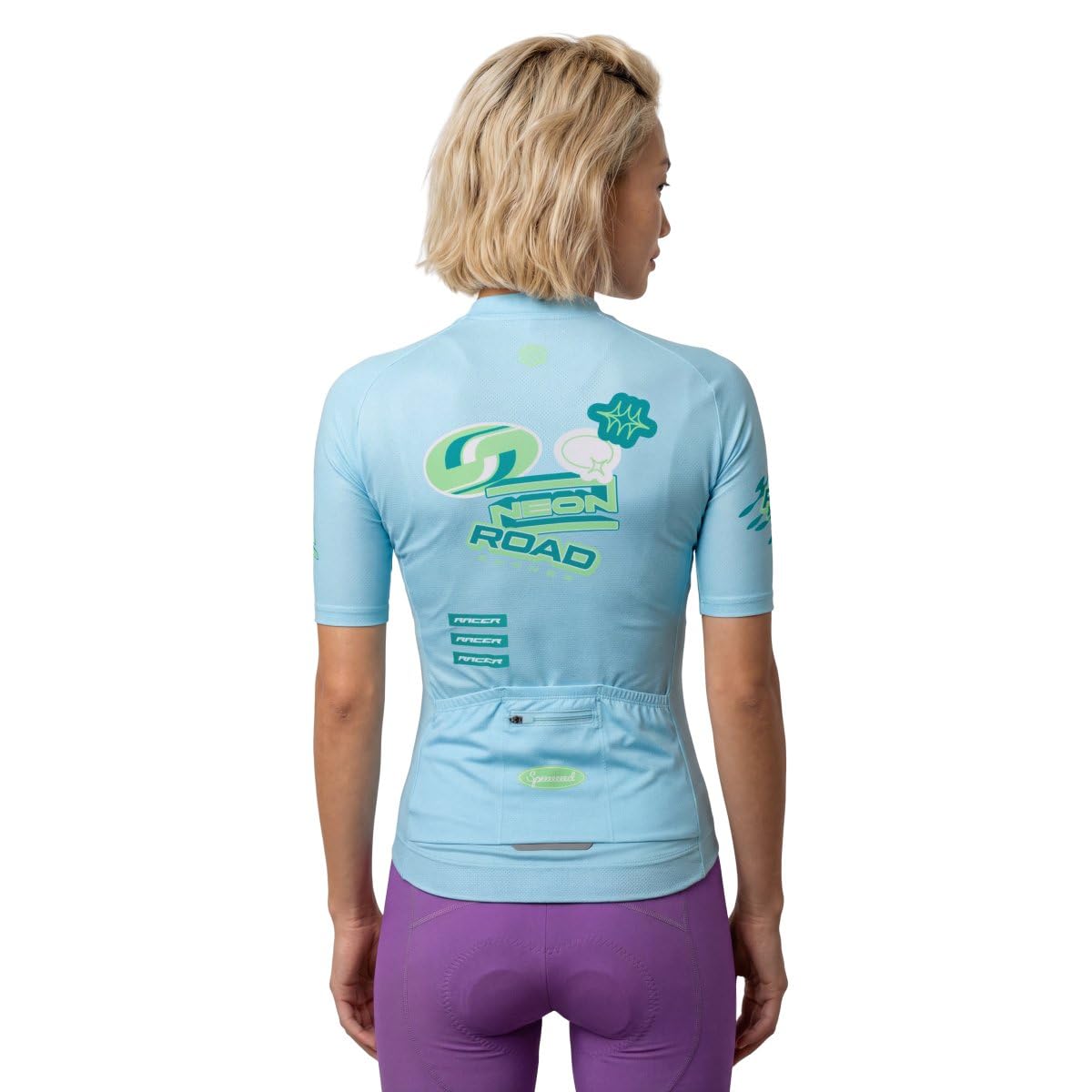 SIROKO Maillot Ciclismo Mesh Manga Corta M8-W NRC Blue Azul