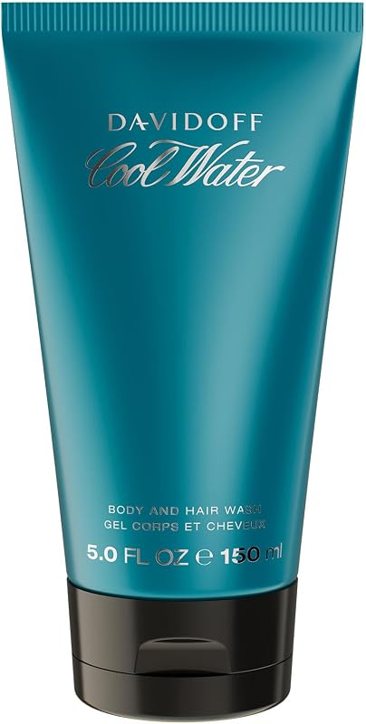 Cool Water Shower Gel – Fougere Aromatic Cologne for Men – With Notes of Mint, Lavender & Amber – Long-Lasting Fragrance