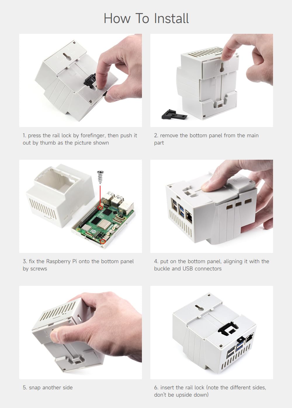 DFRobot Custodia Raspberry Pi per Raspberry Pi 4B (compatibile con la