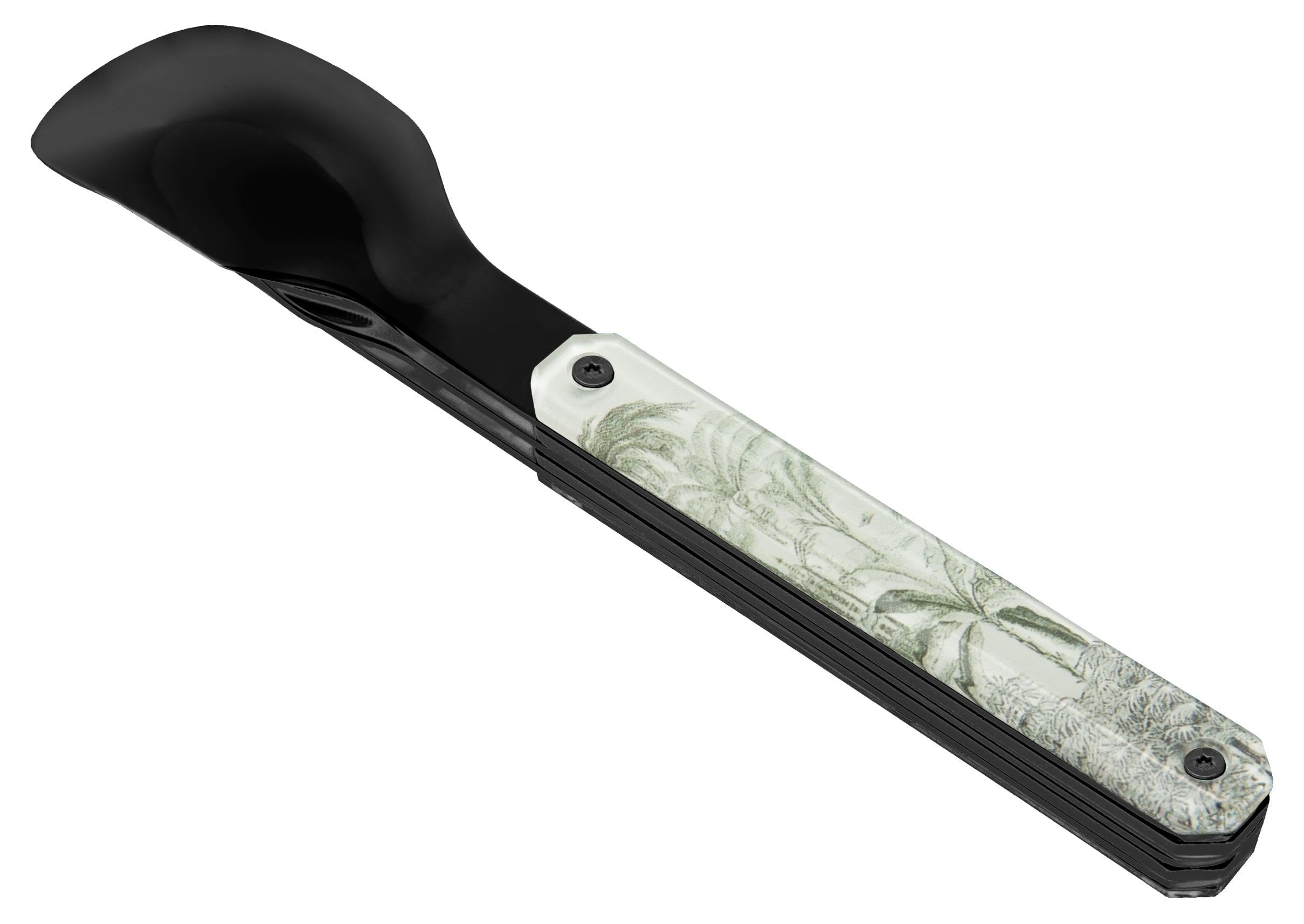 Akinod Posate dritte eleganti gourmet con inserto magnetico (coltello