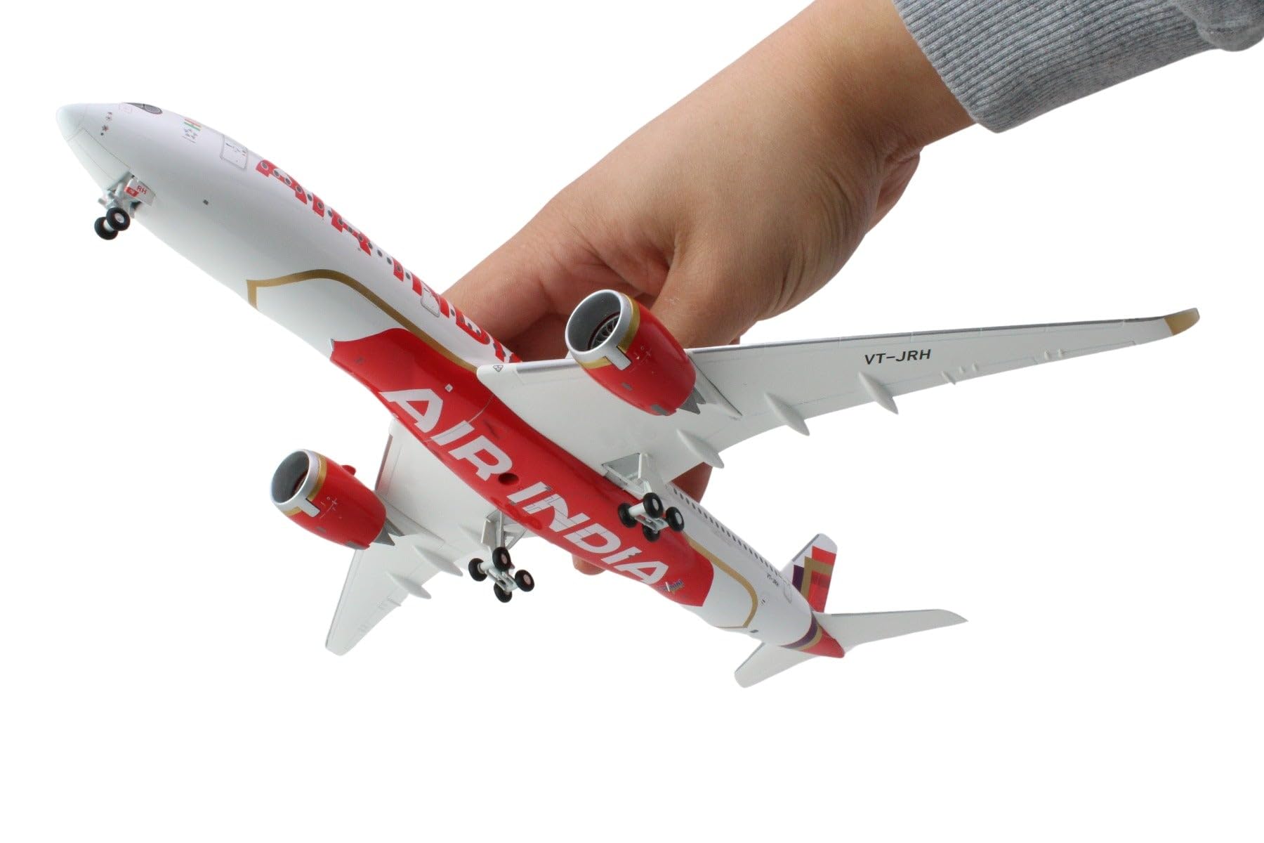 AIRBUS　A350-900 Gemini　1/200 航空機模型 GEMINI200 AIR INDIA A350-900 1/200 REG#VT-JRH (**)