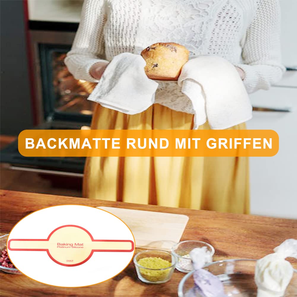 Tappetini Silicone Per Forno Olandese - 2 Pezzi Con Manico, Antiaderente - Foto 12