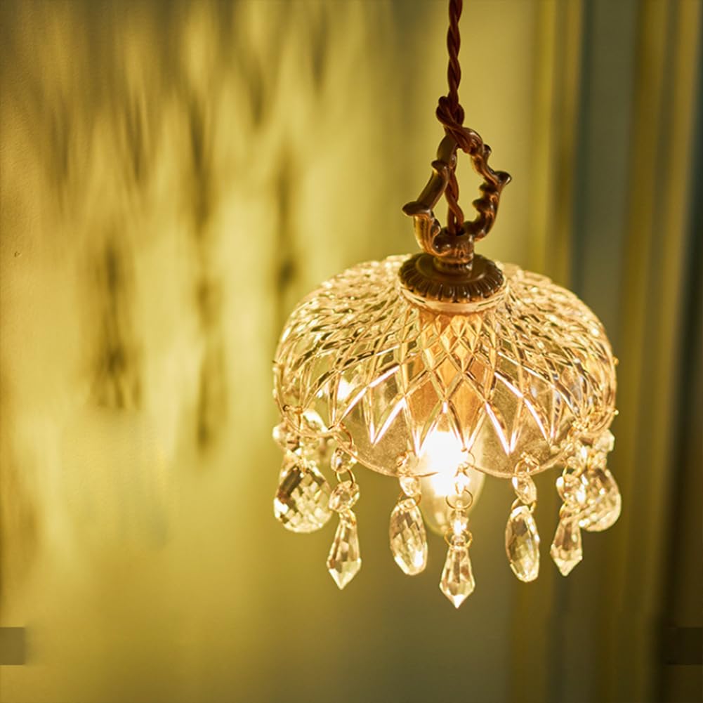 Générique 10W LED Wandleuchte Innen 3000K Warmweiß Modern Kristall Wandleuchte Dekorative für Wohnzimmer Schlafzimmer Flur Treppen